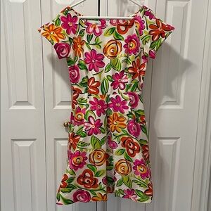 1980/90’s Vintage Arnold Scaasi 100% Silk Designer Dress with Pockets.